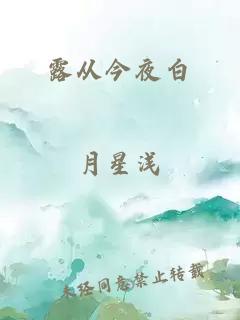 露从今夜白